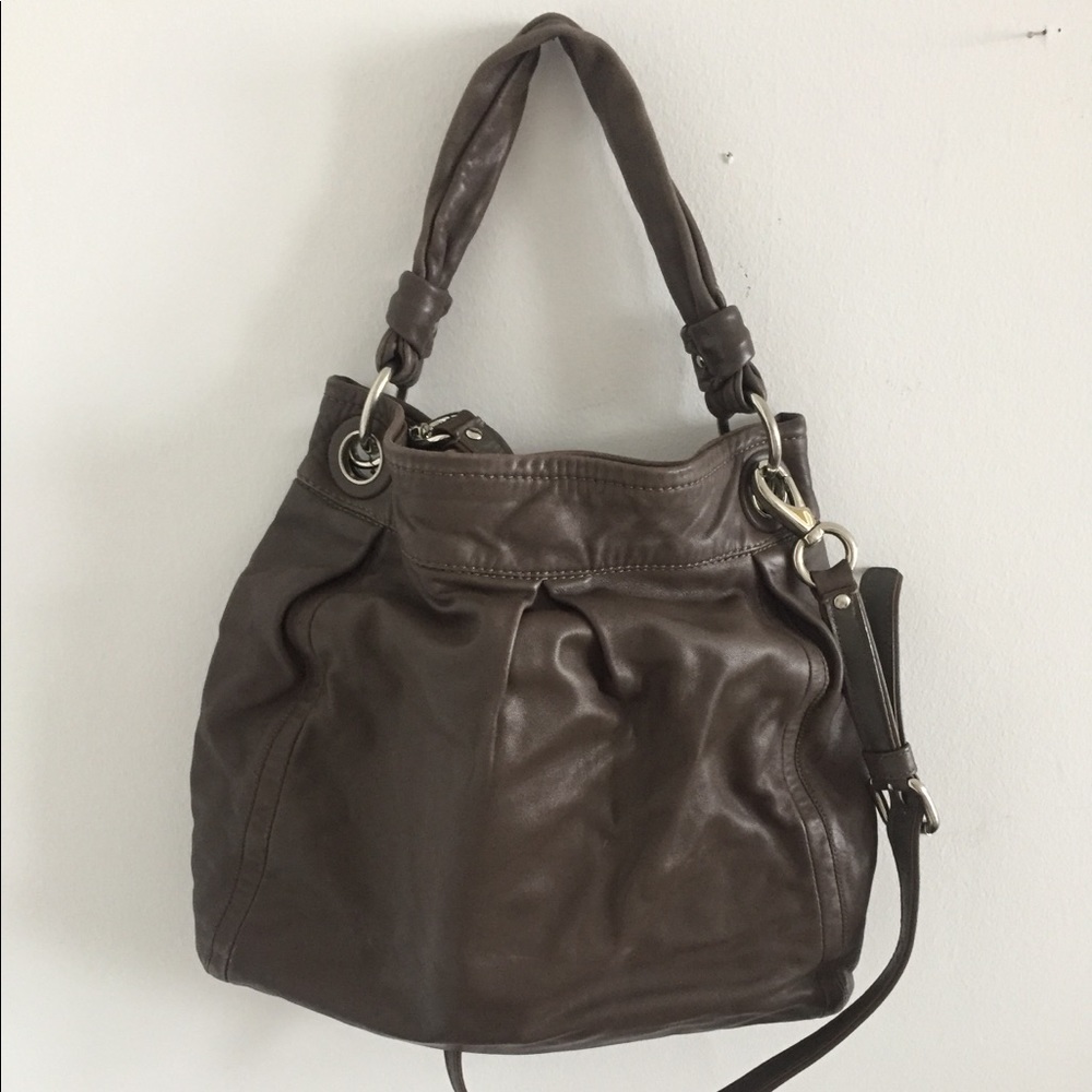 Authentic Leather Coach Bag